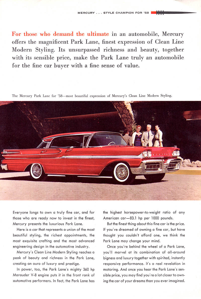 1958 Mercury Flyer Page 2